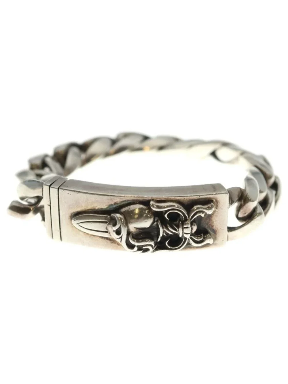 Chrome Hearts ID Daggerheart ID Classic Link Bracelet